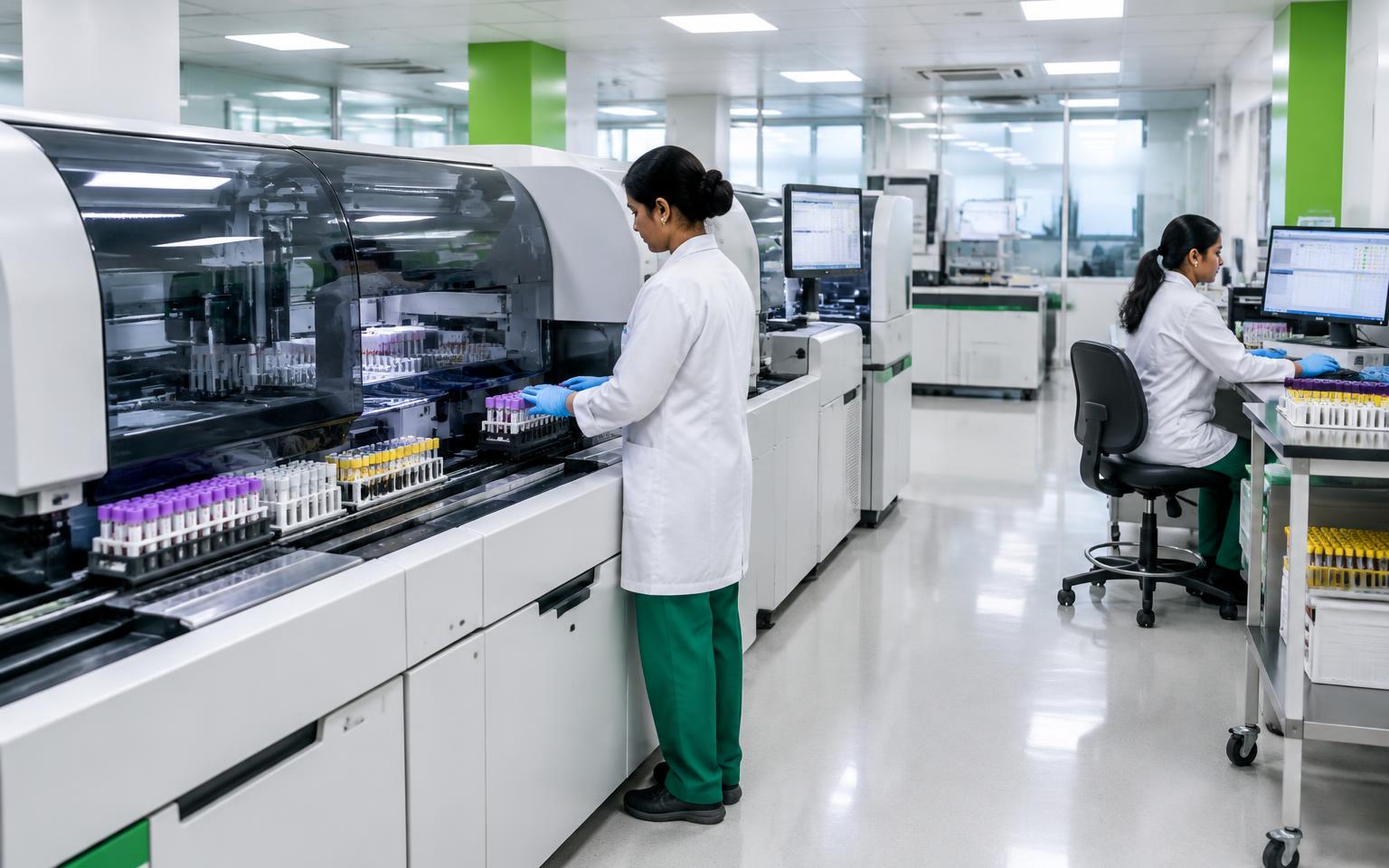Automated Laboratory at Greenview Medical Center